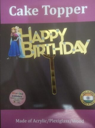 Marvino Happy Birthday Cake Topper (type 2)