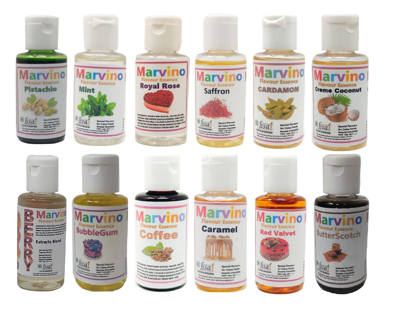 Marvino 12 Just Arrived Flavour Essence Extracts