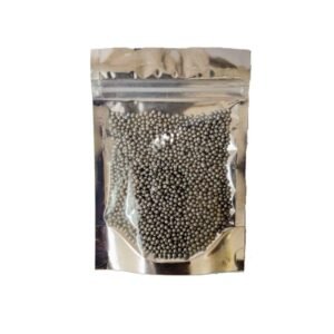 Silver Colored Balls Shaped Sprinkles